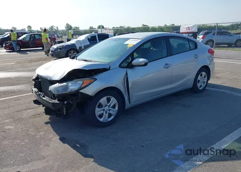 2015 Kia Forte Lx из США, поврежденный, VIN KNAFX4A67F5348712